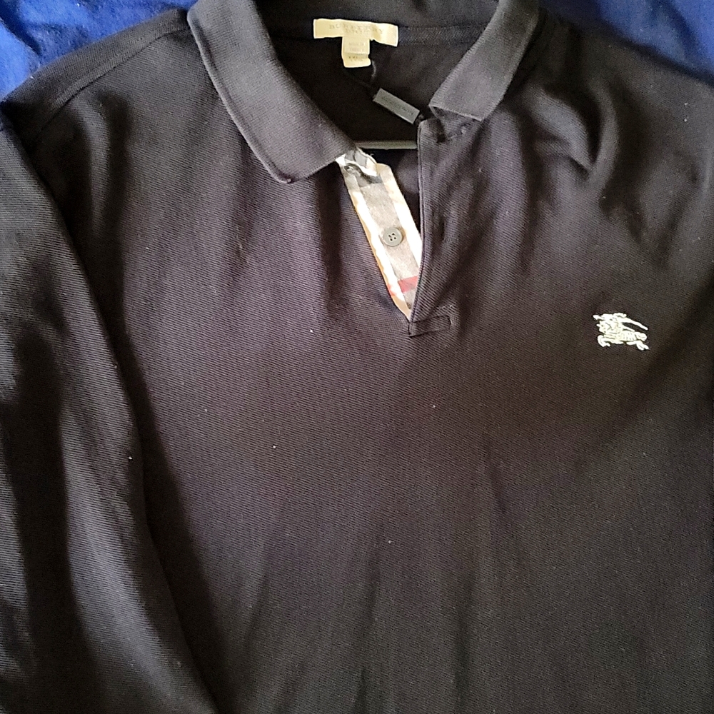 Burberry Long Sleeve Polo